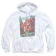 JUSTICE LEAGUE OF AMERICA : RUNNING WILD ADULT PULL OVER HOODIE White XL Online Sale