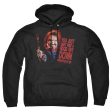 CHILD S PLAY 3 : GOOD GUY ADULT PULL OVER HOODIE Black 3X Cheap