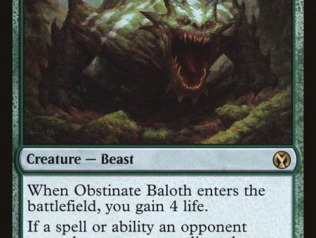 Obstinate Baloth Online now