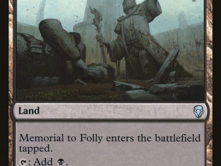 Memorial of Folly on Sale